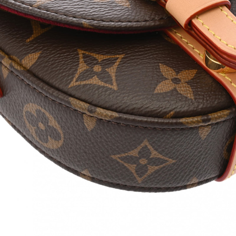 LOUIS VUITTON ルイヴィトン モノグラム ミクロ シャンティ ブラウン M46643 レディース モノグラムキャンバス ショルダーバッグ Aランク 中古 銀蔵