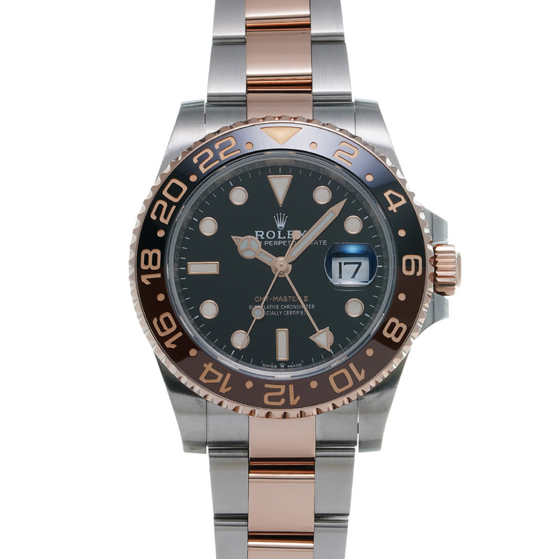 ロレックス GMTマスター2 126711CHNR ランダムシリアル ブラック メンズ 腕時計 自動巻き 中古 銀蔵