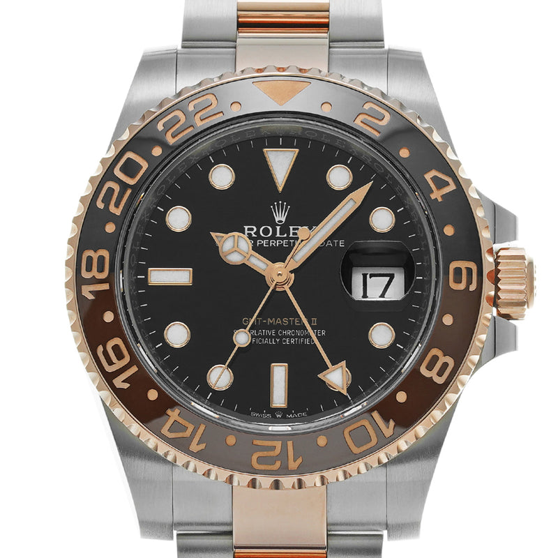 ロレックス GMTマスター2 126711CHNR ランダムシリアル ブラック メンズ 腕時計 自動巻き 中古 銀蔵