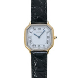 カルティエ トリアノン SM アンティーク ホワイト レディース 腕時計 手巻き 中古 銀蔵