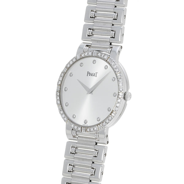 ピアジェ ダンサー 12Pダイヤ P10216 シルバー/ダイヤモンド ボーイズ 腕時計 クォーツ 中古 銀蔵