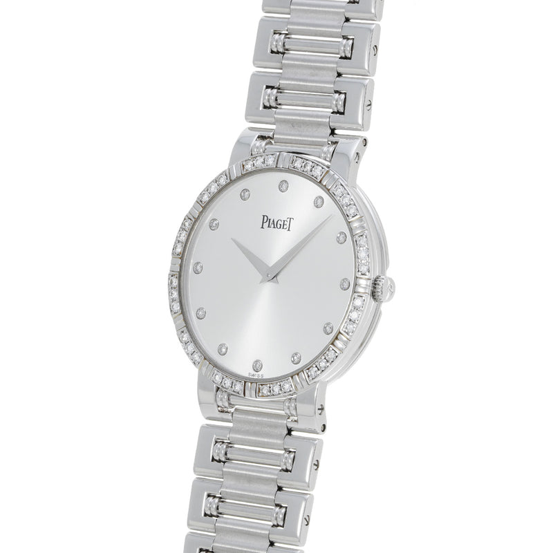 ピアジェ ダンサー 12Pダイヤ P10216 シルバー/ダイヤモンド ボーイズ 腕時計 クォーツ 中古 銀蔵