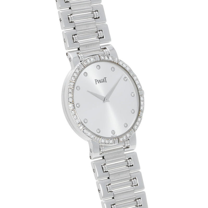 ピアジェ ダンサー 12Pダイヤ P10216 シルバー/ダイヤモンド ボーイズ 腕時計 クォーツ 中古 銀蔵