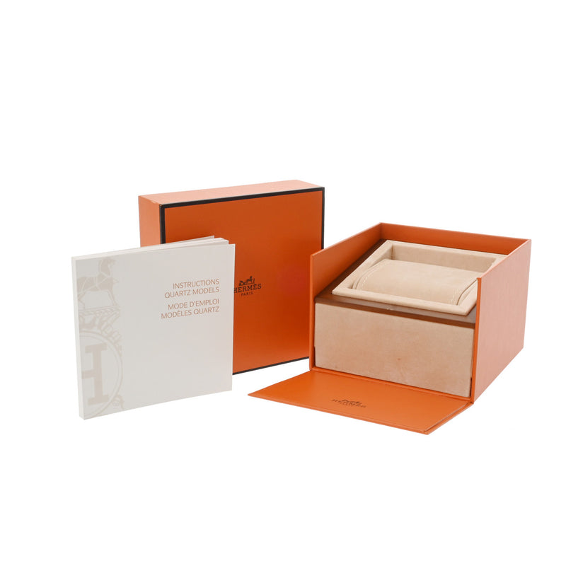 エルメス ケープコッド ドゥブルトゥール PM CC1.210a シルバー レディース 腕時計 クォーツ 中古 銀蔵