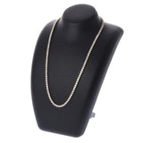 no brand ノーブランド テニスネックレス ダイヤ25.02ct 139石 レディース 14Kイエローゴールド YG ネックレス Aランク 中古 銀蔵