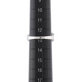 no brand ノーブランド 一粒ダイヤ2.060ct G-SI2-GD 取り巻きダイヤ ハーフエタニティ 12.5号 レディース K18ホワイトゴールド WG リング・指輪 Aランク 中古 銀蔵