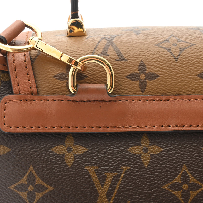 LOUIS VUITTON ルイヴィトン モノグラムリバース ドーフィーヌ バックパック ブラウン M45142 レディース モノグラムキャンバス リュック・デイパック ABランク 中古 銀蔵