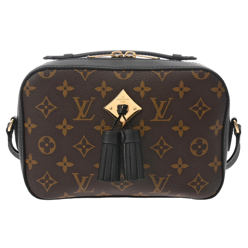 LOUIS VUITTON ルイヴィトン モノグラム サントンジュ ノワール M43555 レディース モノグラムキャンバス ショルダーバッグ Aランク 中古 銀蔵