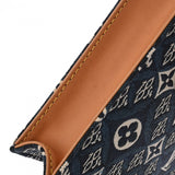 LOUIS VUITTON ルイヴィトン モノグラムジャガード プティットサックプラ Since1854 ブルー M80288 レディース ジャガード ショルダーバッグ Aランク 中古 銀蔵