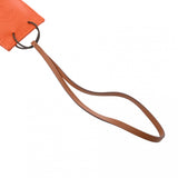 HERMES エルメス サックオランジュ バッグチャーム オレンジ Y刻印(2020年頃)  ユニセックス ヴォースイフト チャーム ABランク 中古 銀蔵