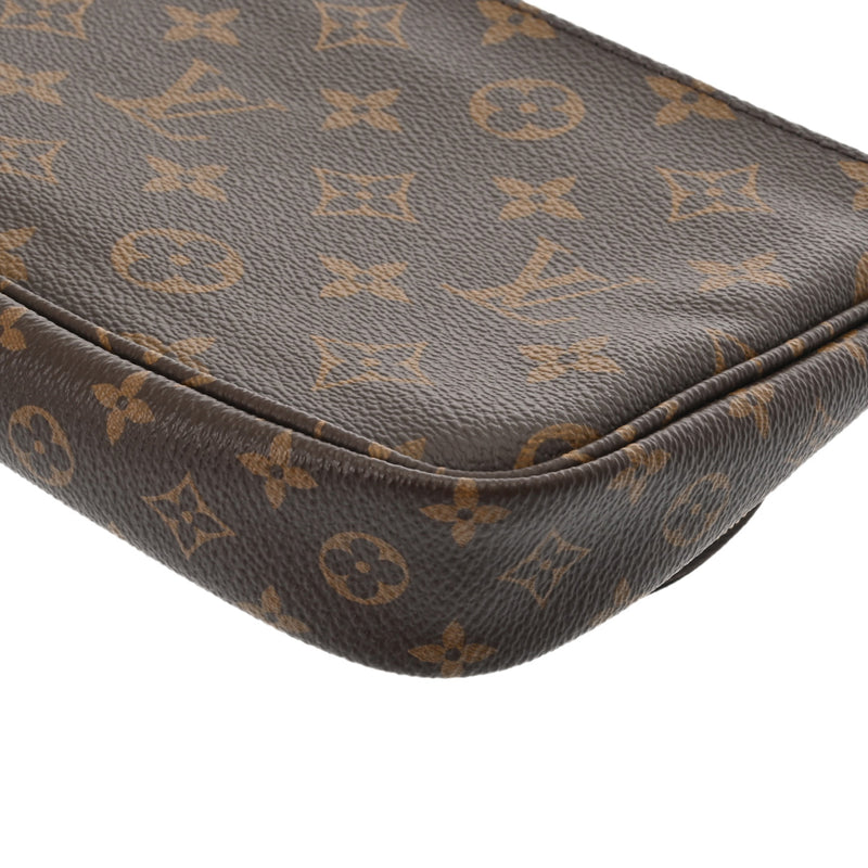 LOUIS VUITTON ルイヴィトン モノグラム ミュルティ ポシェット アクセソワール カーキ M44813 レディース モノグラムキャンバス ショルダーバッグ 新同 中古 銀蔵