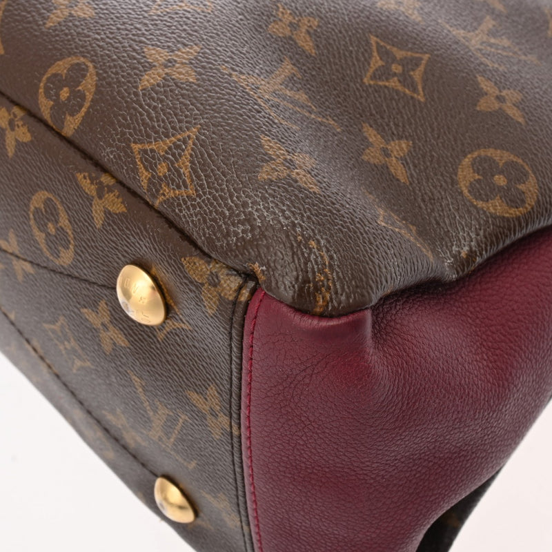 LOUIS VUITTON ルイヴィトン モノグラム パラス 2WAY レザン M42810 レディース モノグラムキャンバス ハンドバッグ Bランク 中古 銀蔵