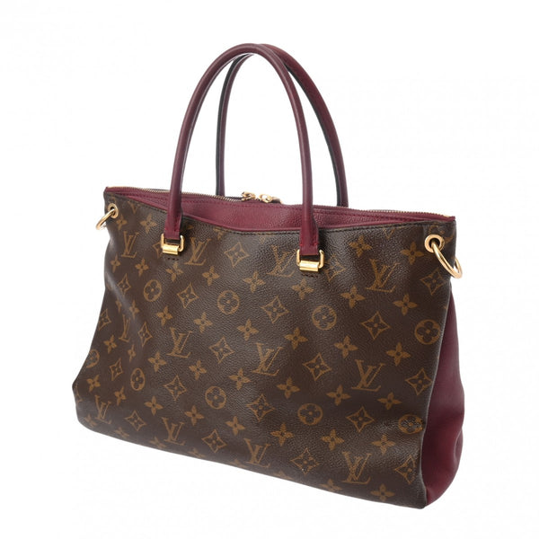 LOUIS VUITTON ルイヴィトン モノグラム パラス 2WAY レザン M42810 レディース モノグラムキャンバス ハンドバッグ Bランク 中古 銀蔵