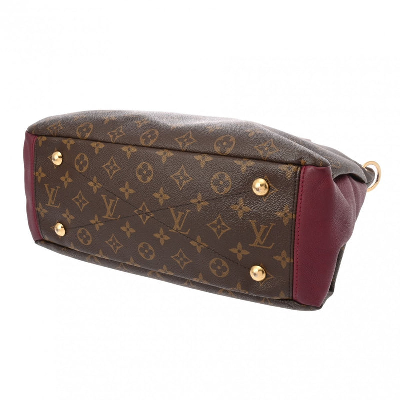 LOUIS VUITTON ルイヴィトン モノグラム パラス 2WAY レザン M42810 レディース モノグラムキャンバス ハンドバッグ Bランク 中古 銀蔵