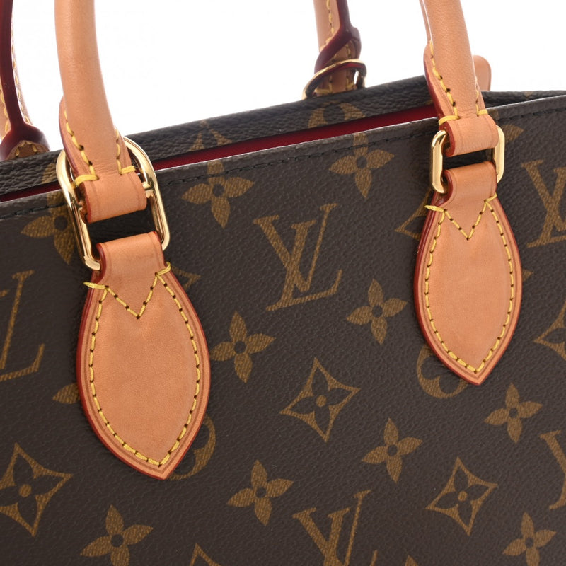 LOUIS VUITTON ルイヴィトン モノグラム サックプラ BB 旧型 2WAY ブラウン M45847 ユニセックス モノグラムキャンバス ハンドバッグ Bランク 中古 銀蔵