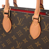 LOUIS VUITTON ルイヴィトン モノグラム サックプラ BB 旧型 2WAY ブラウン M45847 ユニセックス モノグラムキャンバス ハンドバッグ Bランク 中古 銀蔵