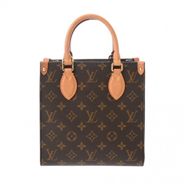 LOUIS VUITTON ルイヴィトン モノグラム サックプラ BB 旧型 2WAY ブラウン M45847 ユニセックス モノグラムキャンバス ハンドバッグ Bランク 中古 銀蔵