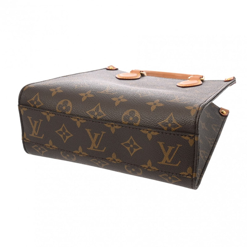 LOUIS VUITTON ルイヴィトン モノグラム サックプラ BB 旧型 2WAY ブラウン M45847 ユニセックス モノグラムキャンバス ハンドバッグ Bランク 中古 銀蔵