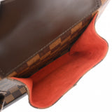 LOUIS VUITTON ルイヴィトン ダミエ マノスクGM ブラウン N51120 レディース ダミエキャンバス ハンドバッグ ABランク 中古 銀蔵