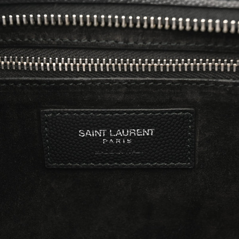 SAINT LAURENT サンローラン カバリヴゴーシュ 2WAY ブラック 400413 レディース レザー ハンドバッグ Aランク 中古 銀蔵