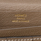 HERMES エルメス ベアン スフレ  エトゥープ B刻印(2023年頃) レディース シェーブル 長財布 Bランク 中古 銀蔵