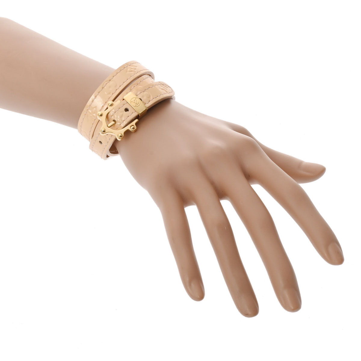 ルイヴィトンブラスレ トリプルトゥール マシュマロピンク レディース