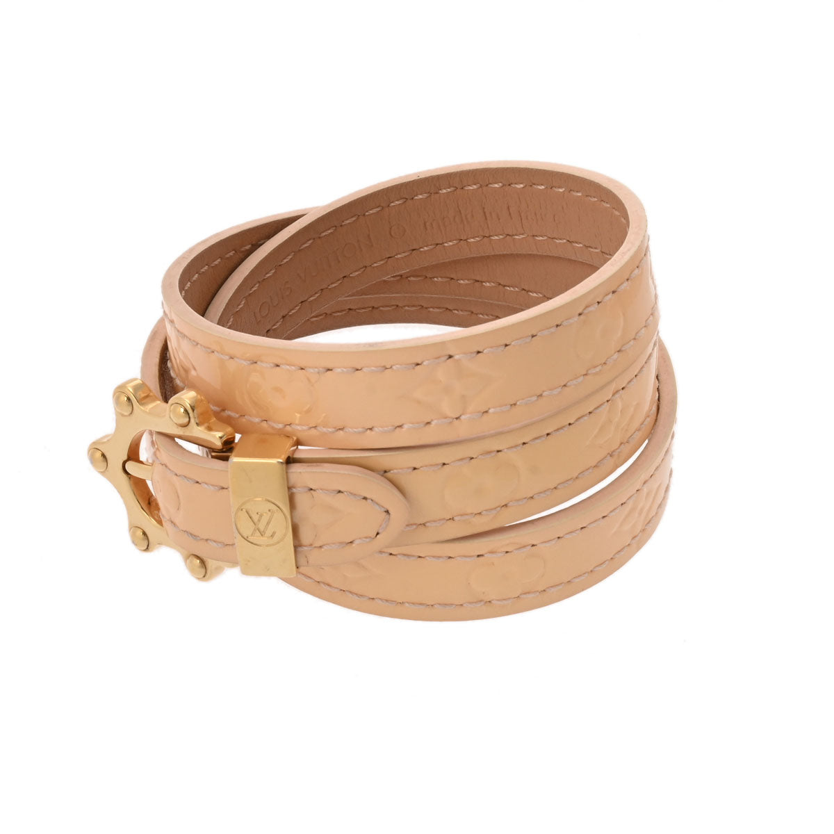 ルイヴィトンブラスレ トリプルトゥール マシュマロピンク レディース