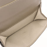 CHANEL シャネル 2.55 マトラッセ コンパクトウォレット シルバー A70325 レディース カーフ 三つ折り財布 ABランク 中古 銀蔵