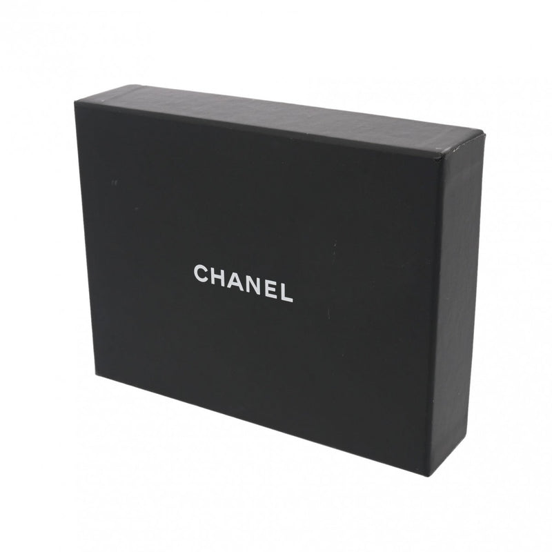 CHANEL シャネル 2.55　コンパクトウォレット シルバー A70325 レディース カーフ 三つ折り財布 ABランク 中古 銀蔵