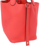 HERMES エルメス ピコタン ロック PM ローズテキサス U刻印(2022年頃) レディース トリヨンクレマンス ハンドバッグ Aランク 中古 銀蔵