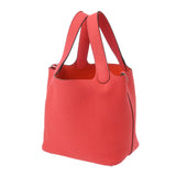 HERMES エルメス ピコタン ロック PM ローズテキサス U刻印(2022年頃) レディース トリヨンクレマンス ハンドバッグ Aランク 中古 銀蔵