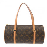 LOUIS VUITTON ルイヴィトン モノグラム パピヨン 30 ブラウン M51385 レディース モノグラムキャンバス ハンドバッグ Bランク 中古 銀蔵