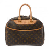 LOUIS VUITTON ルイヴィトン モノグラム ドーヴィル ブラウン M47270 レディース モノグラムキャンバス ハンドバッグ Bランク 中古 銀蔵