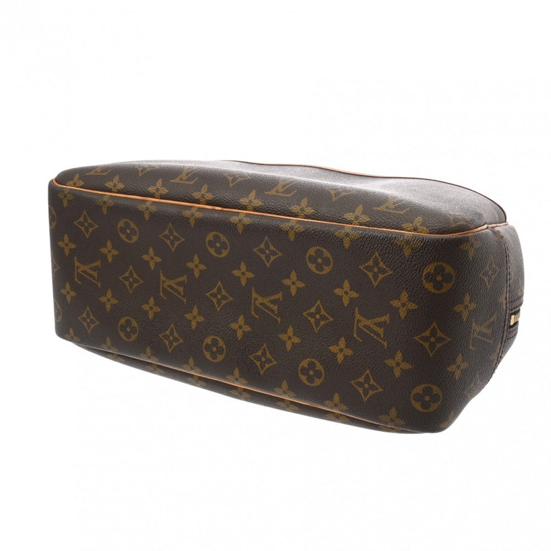 LOUIS VUITTON ルイヴィトン モノグラム ドーヴィル ブラウン M47270 レディース モノグラムキャンバス ハンドバッグ Bランク 中古 銀蔵