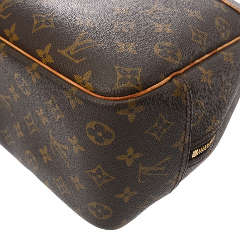 LOUIS VUITTON ルイヴィトン モノグラム ドーヴィル ブラウン M47270 レディース モノグラムキャンバス ハンドバッグ Bランク 中古 銀蔵