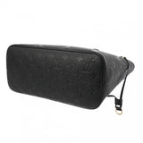 LOUIS VUITTON ルイヴィトン モノグラムアンプラント ネヴァーフル MM ノワール M45685 ユニセックス レザー トートバッグ Aランク 中古 銀蔵