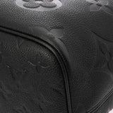 LOUIS VUITTON ルイヴィトン モノグラムアンプラント ネヴァーフル MM ノワール M45685 ユニセックス レザー トートバッグ Aランク 中古 銀蔵