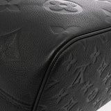 LOUIS VUITTON ルイヴィトン モノグラムアンプラント ネヴァーフル MM ノワール M45685 ユニセックス レザー トートバッグ Aランク 中古 銀蔵