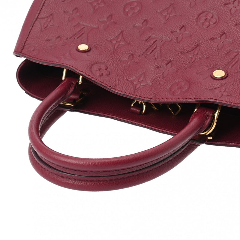 ルイヴィトン モンテーニュ MM 43006 オロール レディース レザー