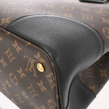 LOUIS VUITTON ルイヴィトン モノグラム フランドリン ノワール M41595 レディース モノグラムキャンバス ハンドバッグ ABランク 中古 銀蔵