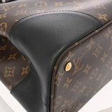 LOUIS VUITTON ルイヴィトン モノグラム フランドリン ノワール M41595 レディース モノグラムキャンバス ハンドバッグ ABランク 中古 銀蔵