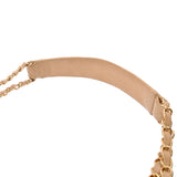 CHANEL シャネル マトラッセ チェーンハンドバッグ ベージュ レディース ラムスキン ハンドバッグ ABランク 中古 銀蔵