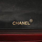 CHANEL シャネル マトラッセ チェーンショルダー 23cm  ブラック レディース ラムスキン ショルダーバッグ ABランク 中古 銀蔵