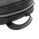 GUCCI グッチ インターロッキングG ブラック 672952 ユニセックス PVC レザー ショルダーバッグ Aランク 中古 銀蔵