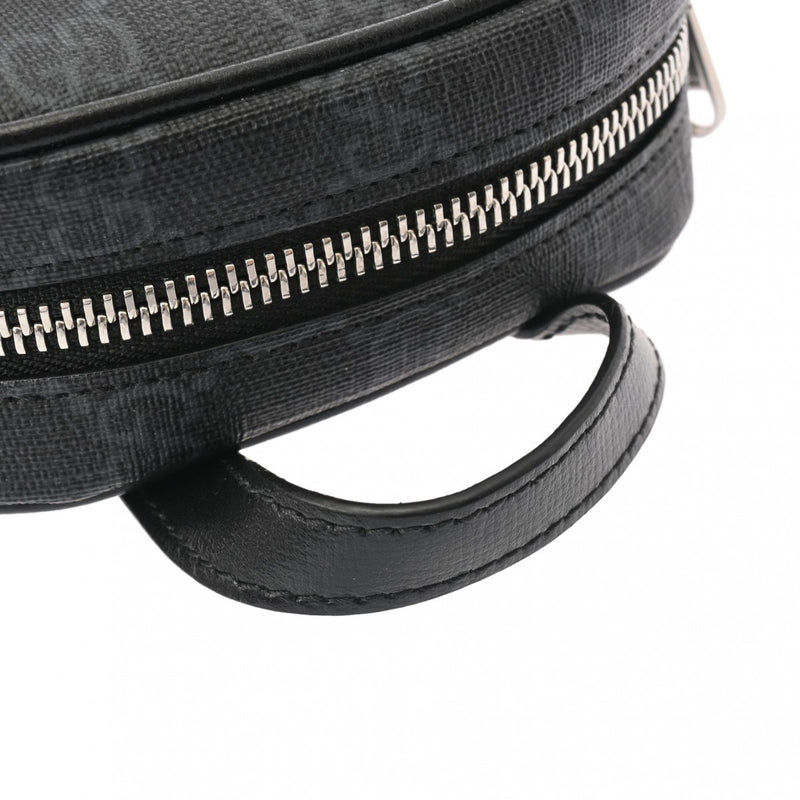 GUCCI グッチ インターロッキングG ブラック 672952 ユニセックス PVC レザー ショルダーバッグ Aランク 中古 銀蔵