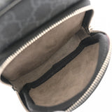 GUCCI グッチ インターロッキングG ブラック 672952 ユニセックス PVC レザー ショルダーバッグ Aランク 中古 銀蔵