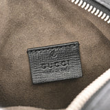 GUCCI グッチ インターロッキングG ブラック 672952 ユニセックス PVC レザー ショルダーバッグ Aランク 中古 銀蔵