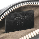 GUCCI グッチ インターロッキングG ブラック 672952 ユニセックス PVC レザー ショルダーバッグ Aランク 中古 銀蔵