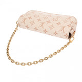 LOUIS VUITTON ルイヴィトン モノグラム ウォレットオンチェーンアイビー ベージュ系 M83091 レディース モノグラムキャンバス ショルダーバッグ 新同 中古 銀蔵