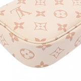 LOUIS VUITTON ルイヴィトン モノグラム ウォレットオンチェーンアイビー ベージュ系 M83091 レディース モノグラムキャンバス ショルダーバッグ 新同 中古 銀蔵